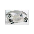 Morse Morse® Stainless Steel Round Drum Dolly 14-SS - 23" Diameter - 1000 Lb. Cap. Steel Casters 14-SS